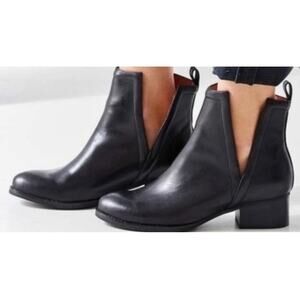 Jeffrey Campbell Shoes Ibiza Last Orwell Black Boots Women 7.5 minimalist casual